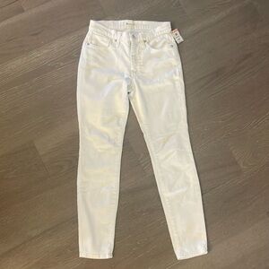 Madewell high rise skinny jeans size 26